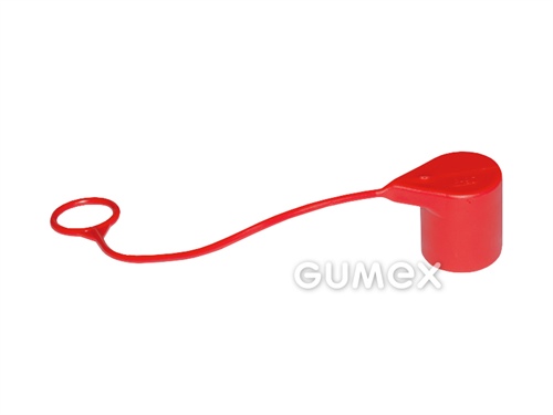 Kappe für Kupplung HF08, weiblich, PVC, rot, 